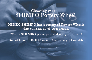 NIDEC-SHIMPO CERAMICS pottery wheel catalog section