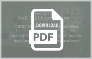 NIDEC-SHIMPO CERAMICS Ball Mill & Jigger Arms catalog section